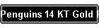 Penguins 14 KT Gold Penguins
